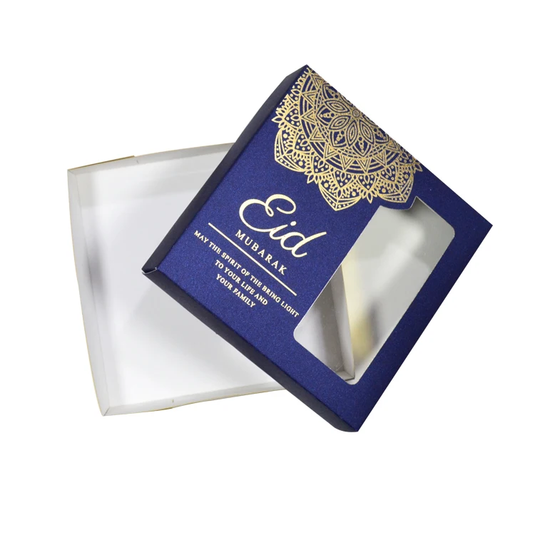 Muslim Decoration Ramadan Hajj Laser Engraved Eid Mubarak Favors Box with Window
Muslim Decoration Ramadan Hajj Laser Engraved Eid Mubarak Favors Box with Window