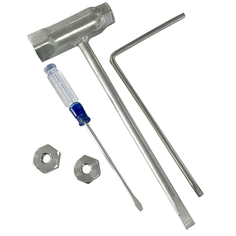 5pcs Plug Wrench 2.83x0.98x3.27inch With Small Screw Driver Bar Nuts Socket Wrenches For Most Brand Electric Chain Saw Hand Tool
5pcs Plug Wrench 2.83x0.98x3.27inch With Small Screw Driver Bar Nuts Socket Wrenches For Most Brand Electric Chain Saw Hand Tool