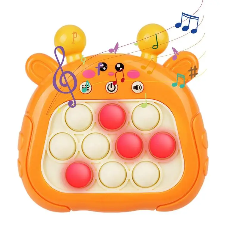 Pop Light Up Toy Handheld Bubble Game Fidget Console Toy Eco-friendly Electronic Fidget Pop Toy MultifunctionalStress Relief Pop
Pop Light Up Toy Handheld Bubble Game Fidget Console Toy Eco-friendly Electronic Fidget Pop Toy MultifunctionalStress Relief Pop
