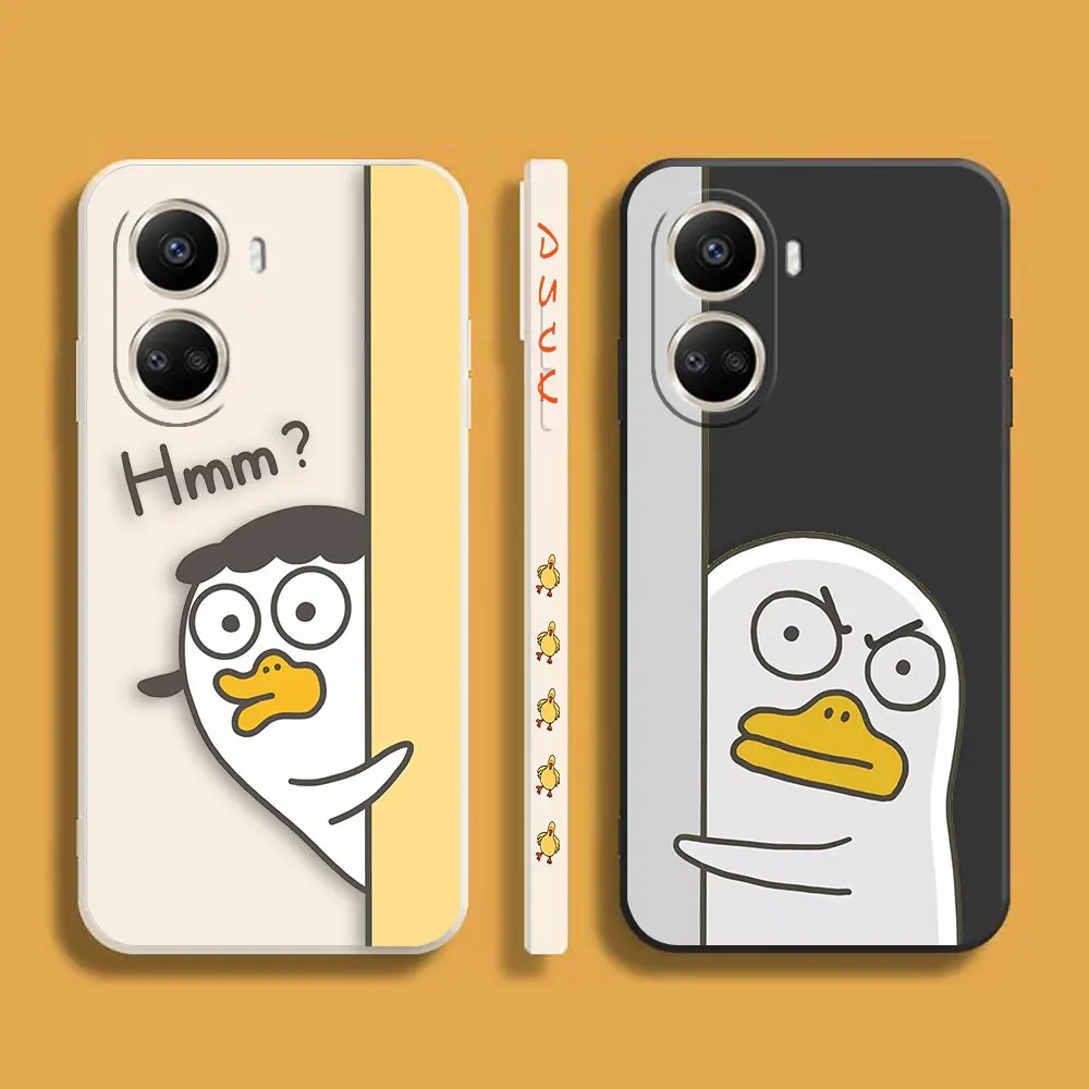 Cartoon Duck Phone Case For Huawei NOVA 7 6 5I 5 4 3 3I 2S 2 8 9 10 SE PRO PLUS 5G Colour Simple Liquid Case Funda Shell Capa
Cartoon Duck Phone Case For Huawei NOVA 7 6 5I 5 4 3 3I 2S 2 8 9 10 SE PRO PLUS 5G Colour Simple Liquid Case Funda Shell Capa