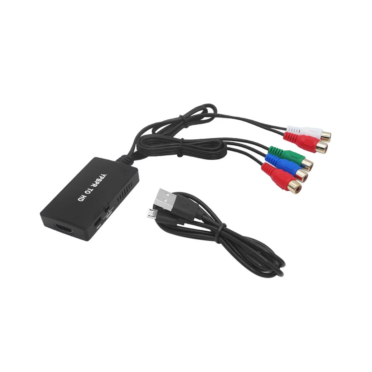 

1080P компонент в HDMI-совместимый конвертер YPBPR RGB + R/L аудио в HDMI-совместимый адаптер 5RCA в HDMI-совместимый