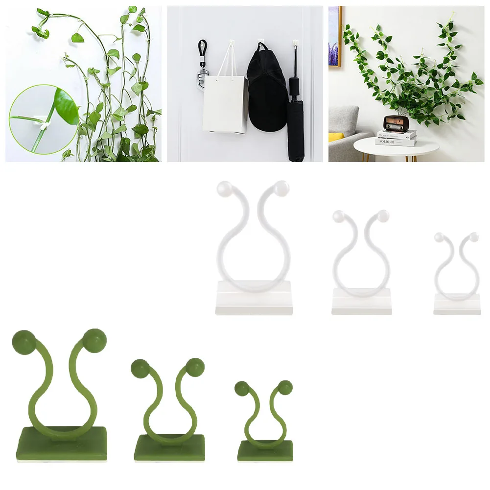 100pcs Invisible Plant Climbing Wall Fixture Clip Self-Adhesive Tied Fastener Vine Buckle Garden Plant Wall Climbing Vine Clips
100pcs Invisible Plant Climbing Wall Fixture Clip Self-Adhesive Tied Fastener Vine Buckle Garden Plant Wall Climbing Vine Clips