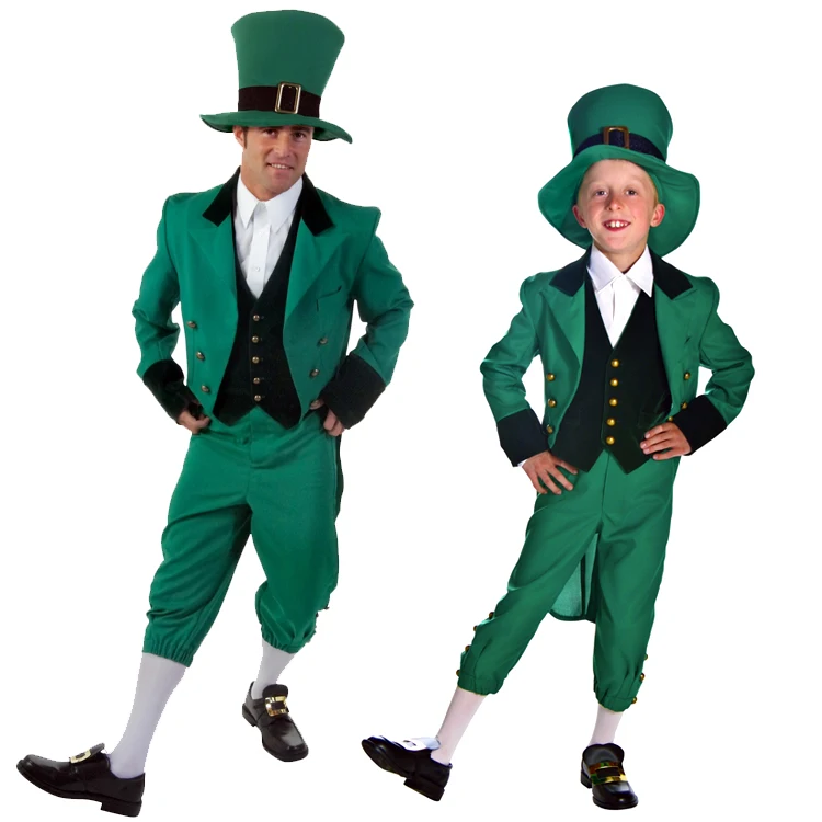 Kids Cosplay Costume Children Adult Green Elf Costume Halloween Party Ireland Goblin Costumes Outfit Fancy Cosplay Uniform
Kids Cosplay Costume Children Adult Green Elf Costume Halloween Party Ireland Goblin Costumes Outfit Fancy Cosplay Uniform