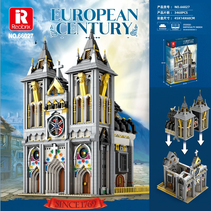 MOC креативная серия городской дом Европейская вековая модель 66027 3468 шт. 66028 3228 шт. строительные блоки кирпичи «сделай сам» игрушки детские подарки
MOC креативная серия городской дом Европейская вековая модель 66027 3468 шт. 66028 3228 шт. строительные блоки кирпичи «сделай сам» игрушки детские подарки