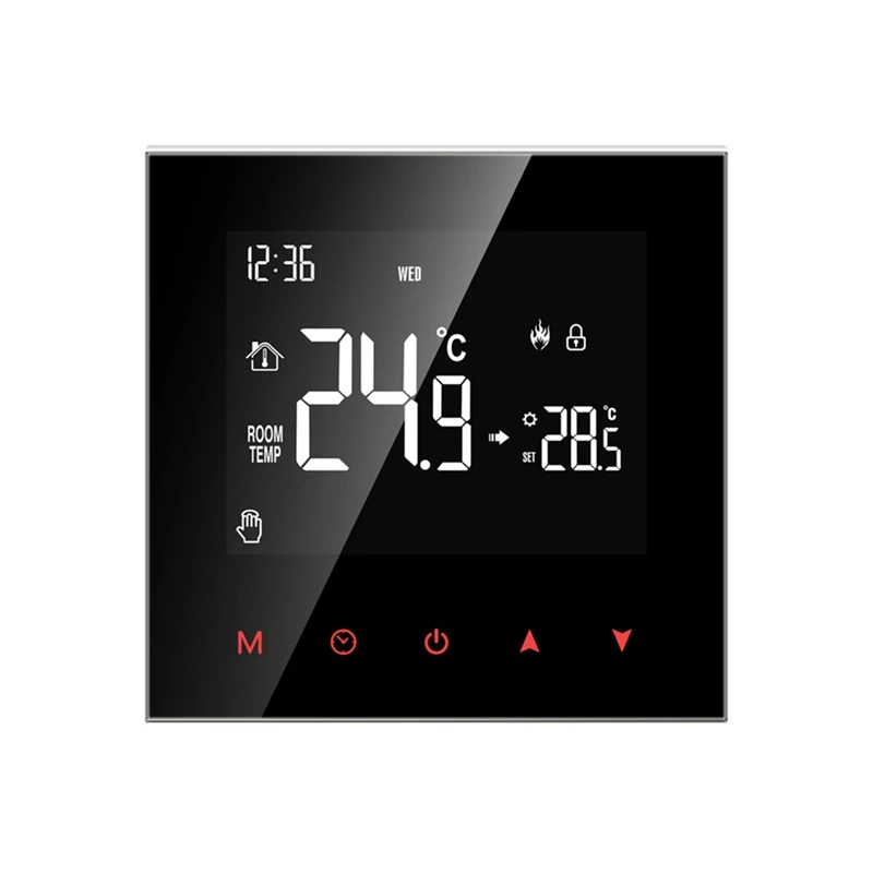 NWT100-16A Electric Heating Intelligent Thermostat Smart Touch Screen Thermostat
NWT100-16A Electric Heating Intelligent Thermostat Smart Touch Screen Thermostat