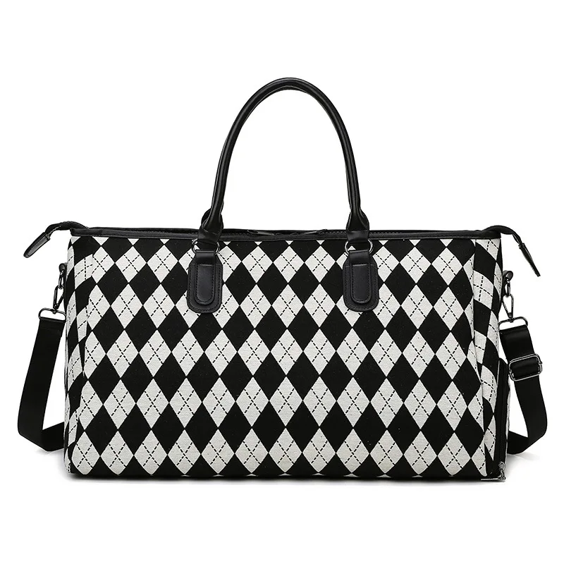 Female Tote Bag Fashion Diamond Large-capacity One-shoulder Messenger Fitness Bag Independent Shoe Warehouse Yoga Bag
Female Tote Bag Fashion Diamond Large-capacity One-shoulder Messenger Fitness Bag Independent Shoe Warehouse Yoga Bag