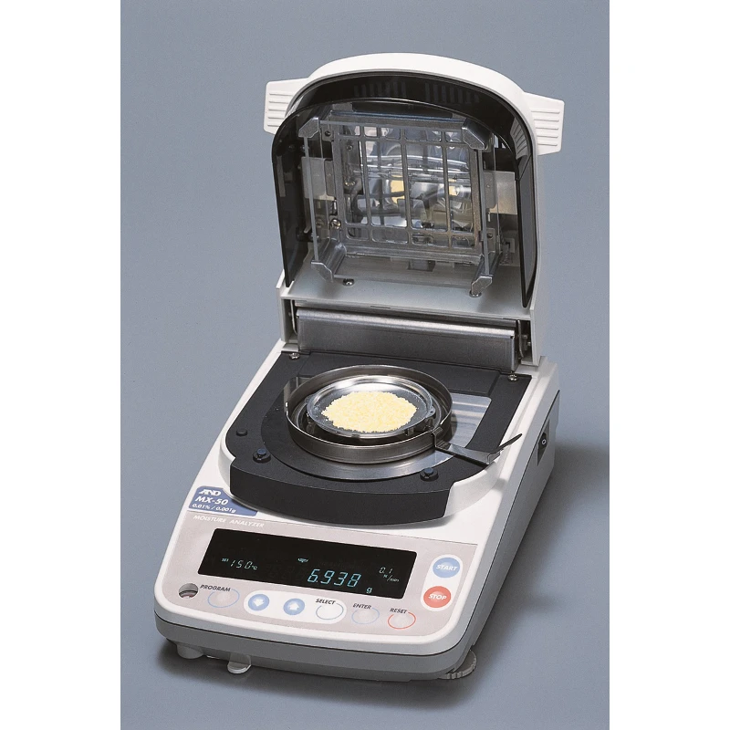 Top Selling High Quality Moisture Analyzer for laboratory use with High Repeatability of 0.01% with Super Hybrid Sensor
Top Selling High Quality Moisture Analyzer for laboratory use with High Repeatability of 0.01% with Super Hybrid Sensor