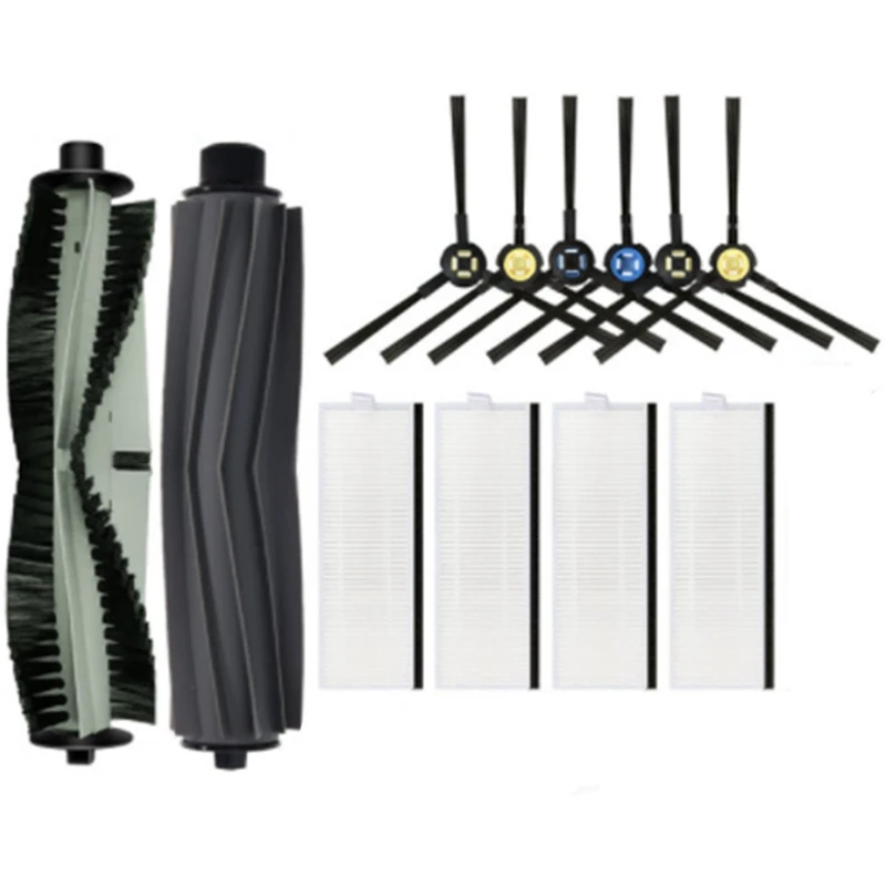 Rubber Main Side Brush Hepa Filter Replacement Parts For Ilife A7 A9S V8 V8S X750 X800 X785 For Silvercrest SSR1 SSRA1
Rubber Main Side Brush Hepa Filter Replacement Parts For Ilife A7 A9S V8 V8S X750 X800 X785 For Silvercrest SSR1 SSRA1