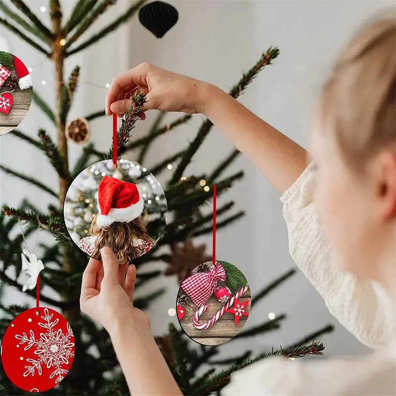 Sublimation Blank Heat Transfer Printing Christmas Decoration Pendant MDF Printing New Years Gifts Halloween Day Decoration 
Sublimation Blank Heat Transfer Printing Christmas Decoration Pendant MDF Printing New Years Gifts Halloween Day Decoration