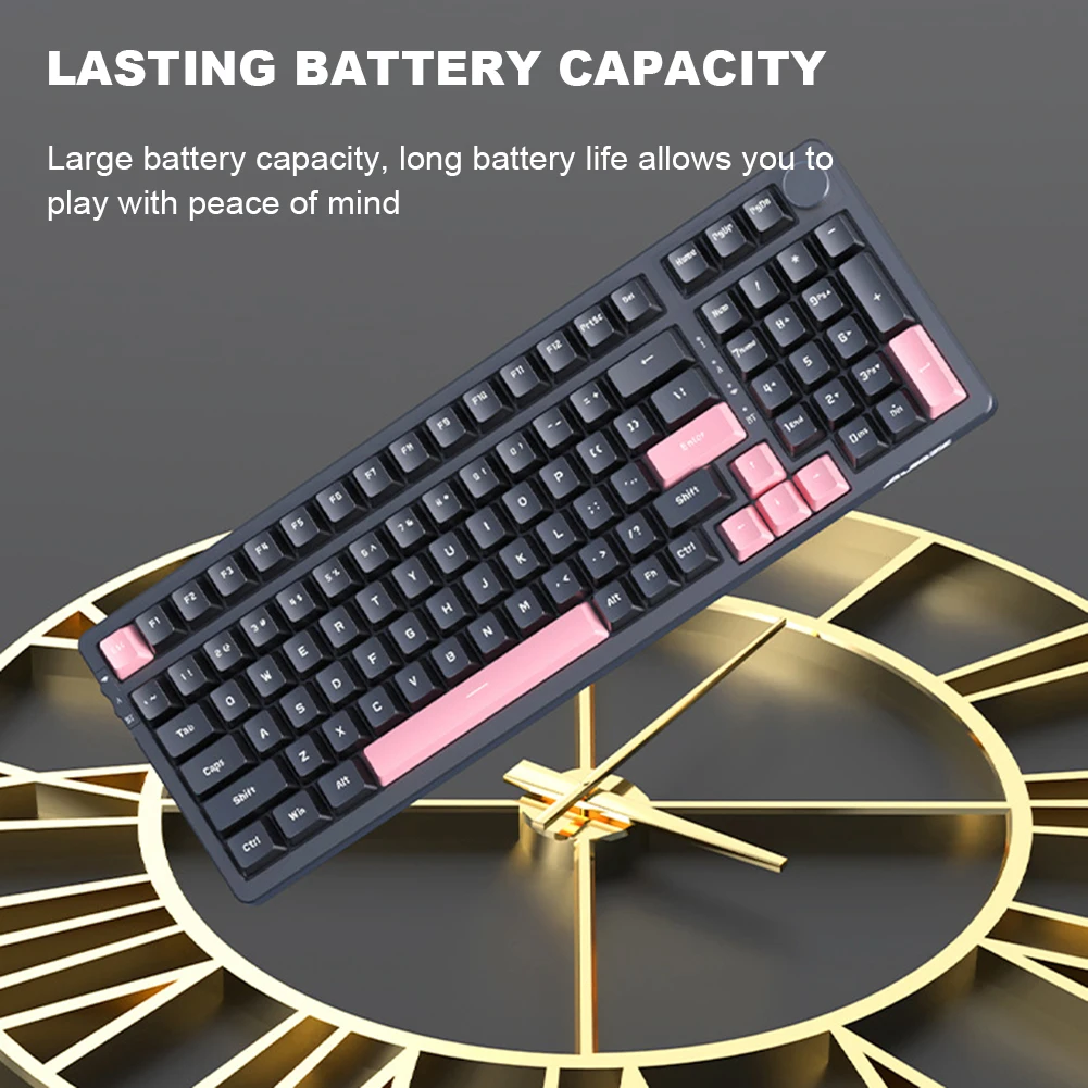 Клавиатура Ajazz AK992 Беспроводная совместимая с Bluetooth, 99 клавиш, 5,0 дюйма
Клавиатура Ajazz AK992 Беспроводная совместимая с Bluetooth, 99 клавиш, 5,0 дюйма