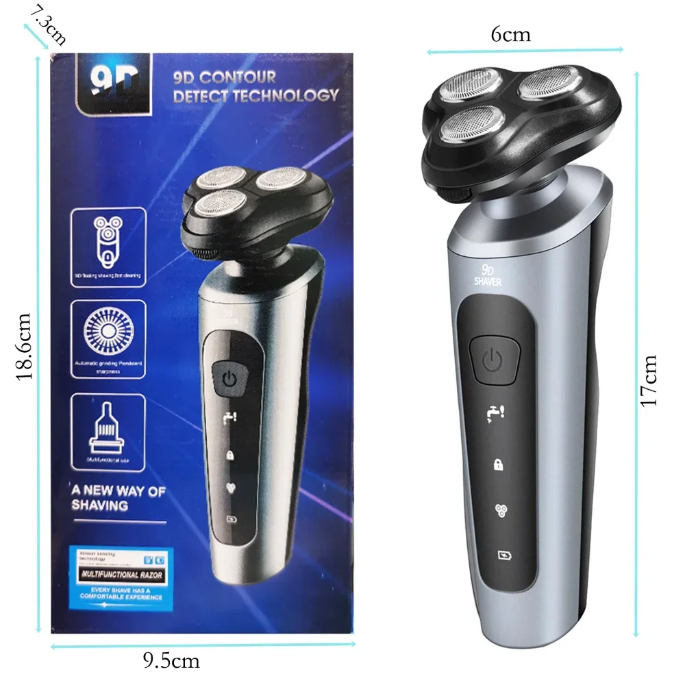 Three-in-one Electric Shaver Set USB Rechargeable Snipper Nose Hair Shaving Sideburns Beard Shaver All Washed In Water
Three-in-one Electric Shaver Set USB Rechargeable Snipper Nose Hair Shaving Sideburns Beard Shaver All Washed In Water