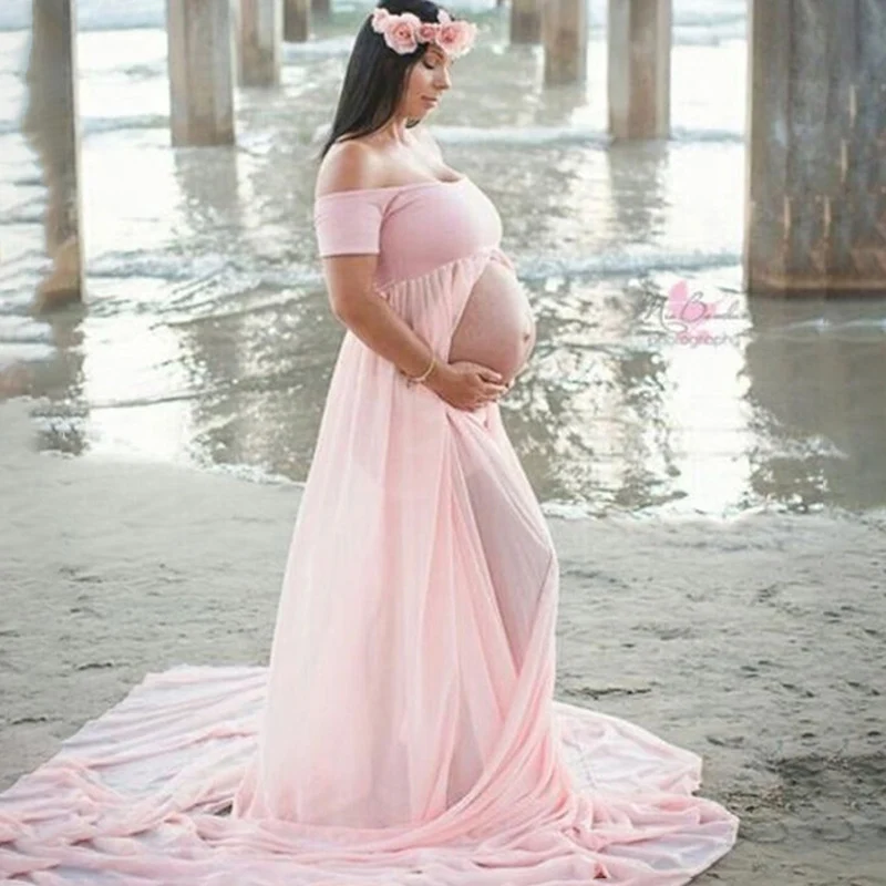 Slit-Front Pregnant Maternity Dresses For Pregnancy Pregnant Clothes Maxi Gown Women Sexy Photo Shoot Photography Props Clothing
Slit-Front Pregnant Maternity Dresses For Pregnancy Pregnant Clothes Maxi Gown Women Sexy Photo Shoot Photography Props Clothing
