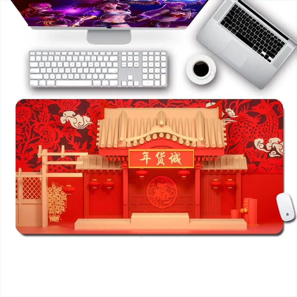 Chinese Red Style HD Large Mouse Pad XXL Laptop Gaming Accessories Computer Carpet Keyboard Mouse Mat Desk Mousepad for Cs/lol
Chinese Red Style HD Large Mouse Pad XXL Laptop Gaming Accessories Computer Carpet Keyboard Mouse Mat Desk Mousepad for Cs/lol