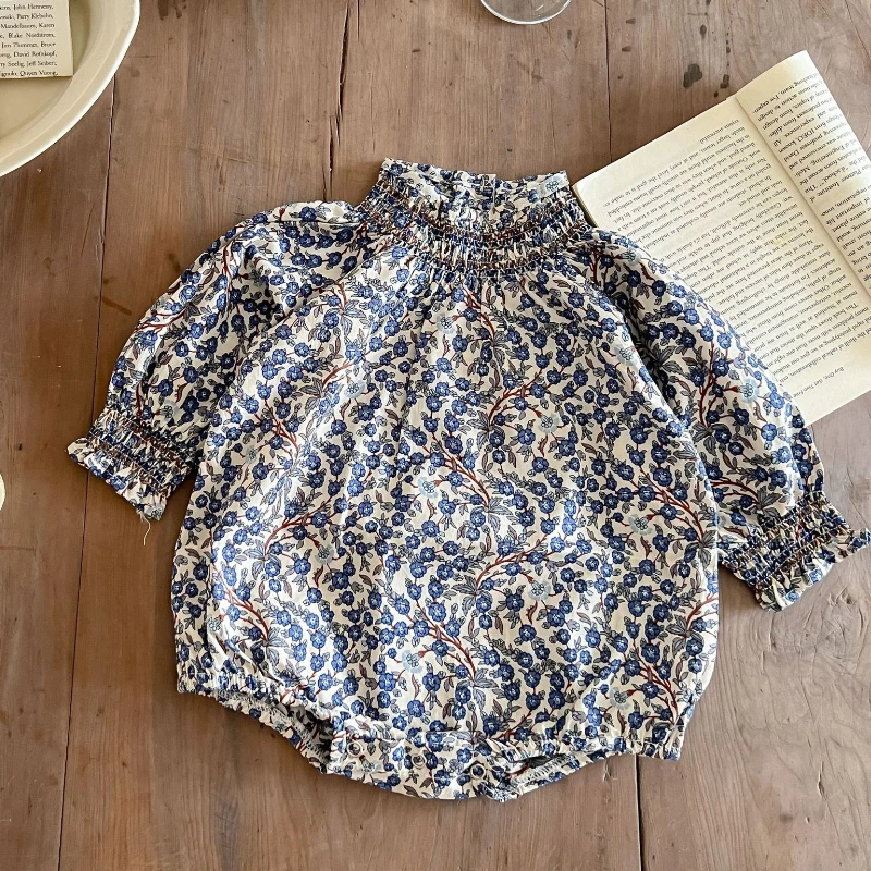 HoneyCherry Autumn New Baby Vintage Floral Bodysuits Long Sleeve Cotton Bodysuits New Born Baby Girl Clothes
HoneyCherry Autumn New Baby Vintage Floral Bodysuits Long Sleeve Cotton Bodysuits New Born Baby Girl Clothes