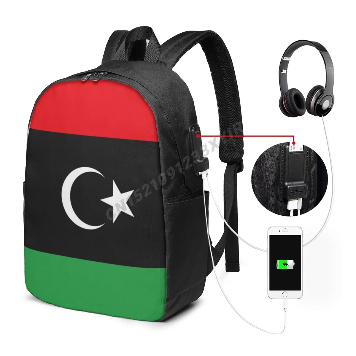 Backpack Libya Flag Libyans Country Map IT'S IN MY DNA Fans Student Schoolbag Travel Casual Laptop Back Pack Unisex
Backpack Libya Flag Libyans Country Map IT'S IN MY DNA Fans Student Schoolbag Travel Casual Laptop Back Pack Unisex