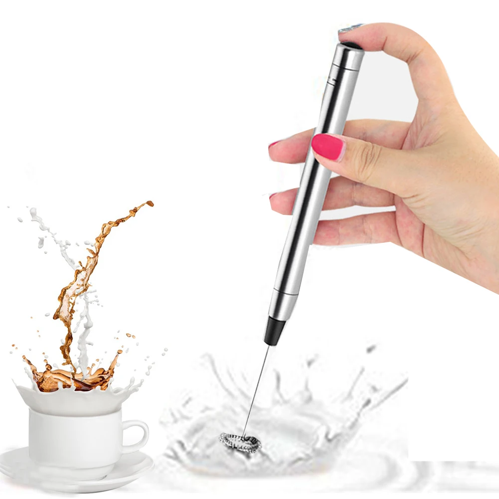 New Milk Frother Handheld Electric Foam Maker Battery Operated Stainless Steel Drink Mixer Blender For Cappuccino Hot Chocolate
New Milk Frother Handheld Electric Foam Maker Battery Operated Stainless Steel Drink Mixer Blender For Cappuccino Hot Chocolate