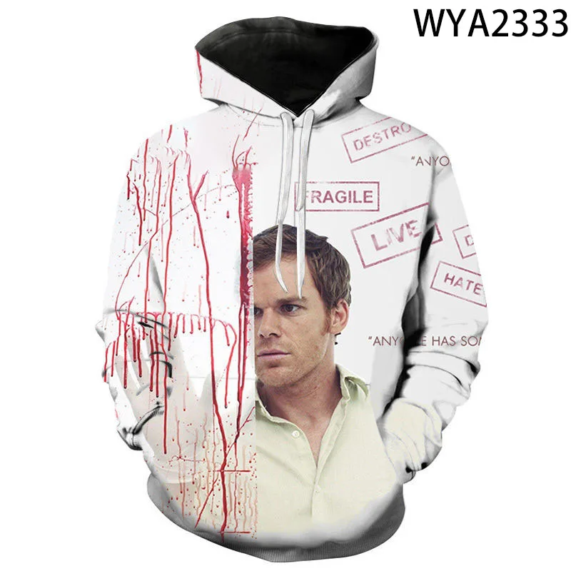 Men Women Spring And Fall Hoodies Dexter 3D Printed Sweatshirts Boy Girl Fashion Casual Pullover Streetwear Tops
Men Women Spring And Fall Hoodies Dexter 3D Printed Sweatshirts Boy Girl Fashion Casual Pullover Streetwear Tops