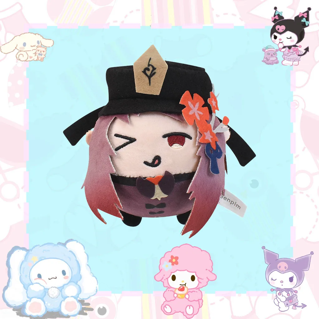 Genshin Impact Cute Hu Tao Plush Doll Key Chain Kawaii Fluffy Stuffed Toy Pendant Schoolbag Decoration Children's Birthday Gifts 
Genshin Impact Cute Hu Tao Plush Doll Key Chain Kawaii Fluffy Stuffed Toy Pendant Schoolbag Decoration Children's Birthday Gifts