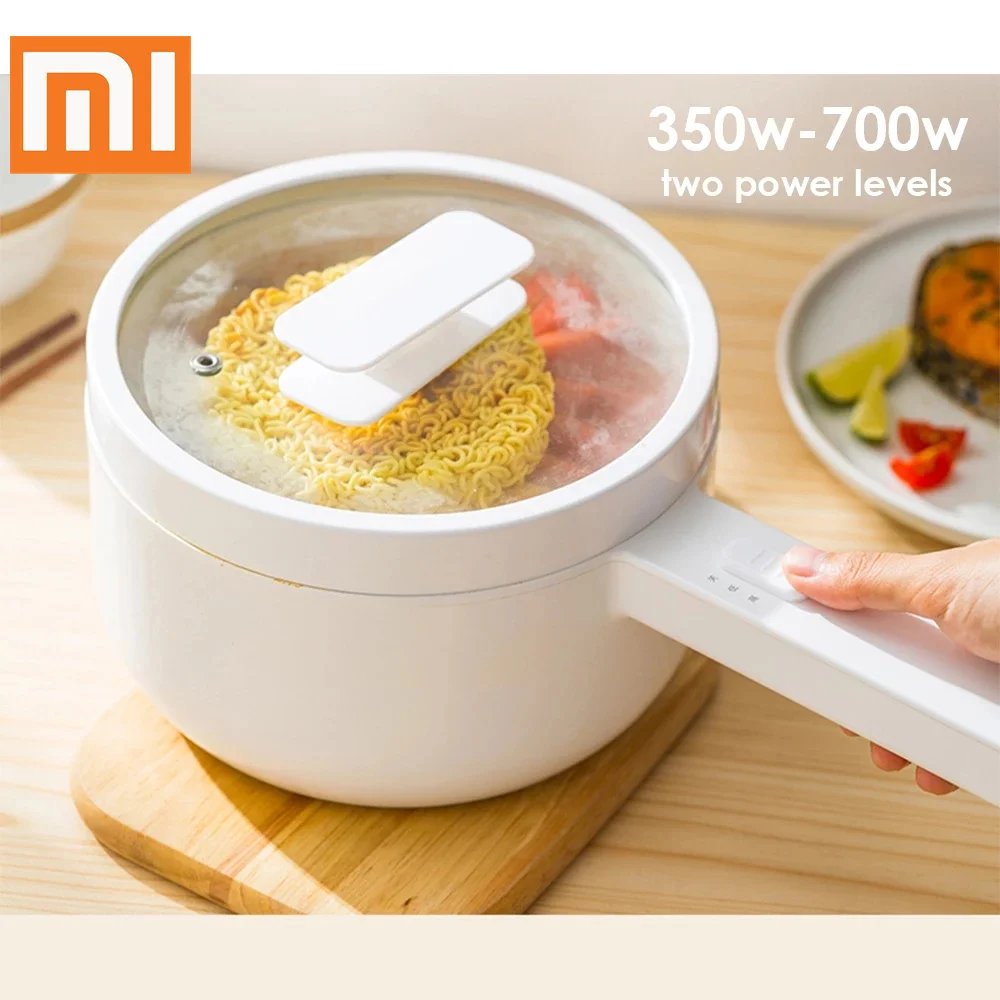 Xiaomi 1.5L Capacity Electric Cooking Pot 220V Portable Multifunctions Electric Cooker Steaming Net Desktop Mini Hot Pot Skillet
Xiaomi 1.5L Capacity Electric Cooking Pot 220V Portable Multifunctions Electric Cooker Steaming Net Desktop Mini Hot Pot Skillet