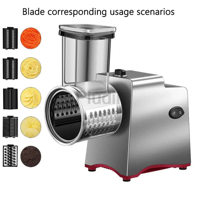 Multifunctional Electric Vegetable Cutter Home Vegetable Cutter God Commercial Automatic Potato Shredder Shredder Slicer 220V
Multifunctional Electric Vegetable Cutter Home Vegetable Cutter God Commercial Automatic Potato Shredder Shredder Slicer 220V