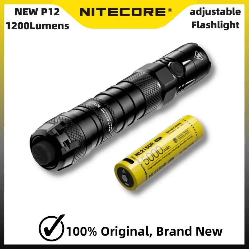 Новая перезаряжаемая USB тактисветильник вспышка NITECORE P12 CREE XP-L HD V6 Светодиодный max 1200 люмен для самообороны
Новая перезаряжаемая USB тактисветильник вспышка NITECORE P12 CREE XP-L HD V6 Светодиодный max 1200 люмен для самообороны