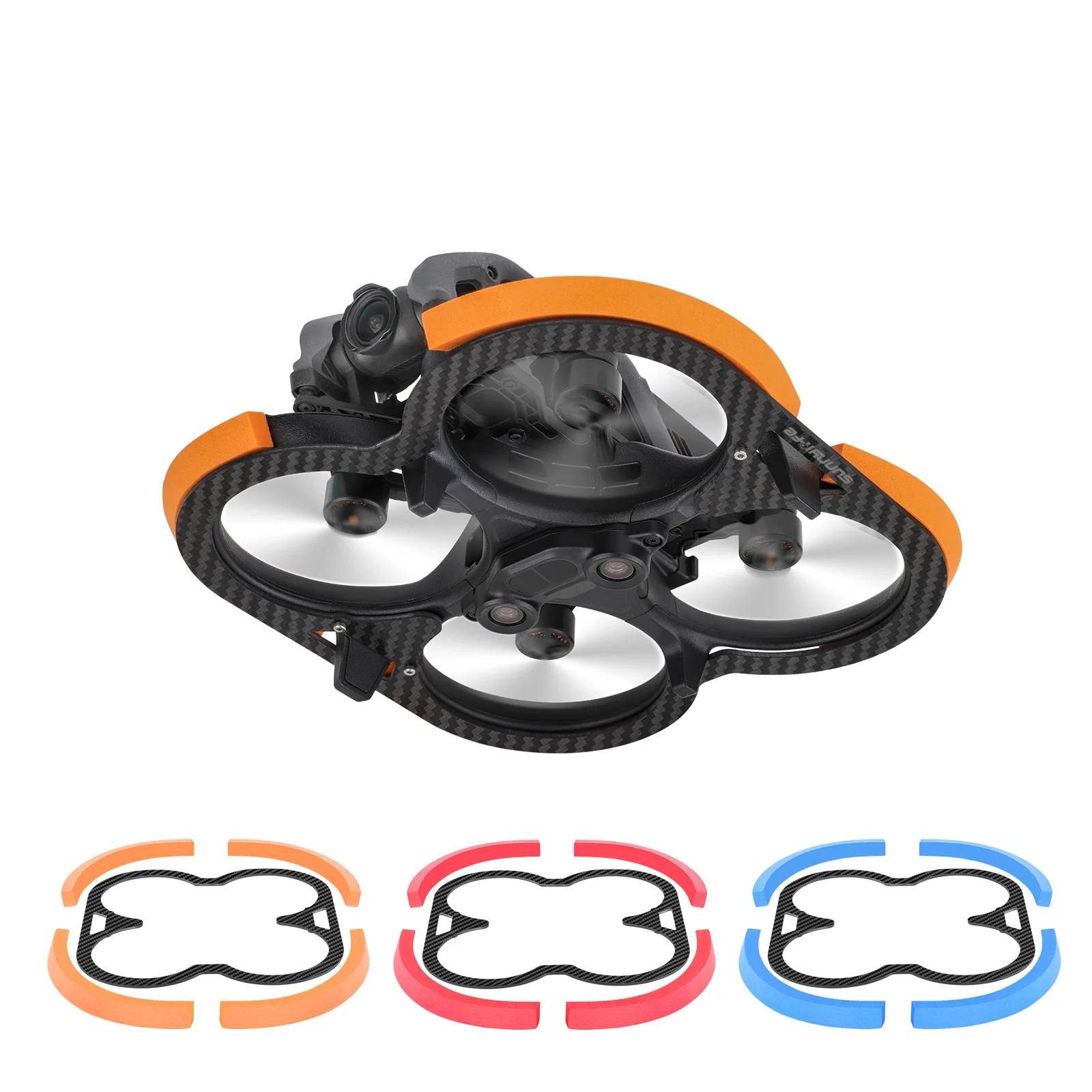 Propeller Guard for DJI AVATA Soft Anti-Collision Elastic EVA Stripes Carbon Fiber Protector for DJI Drone Accessories Kits
Propeller Guard for DJI AVATA Soft Anti-Collision Elastic EVA Stripes Carbon Fiber Protector for DJI Drone Accessories Kits