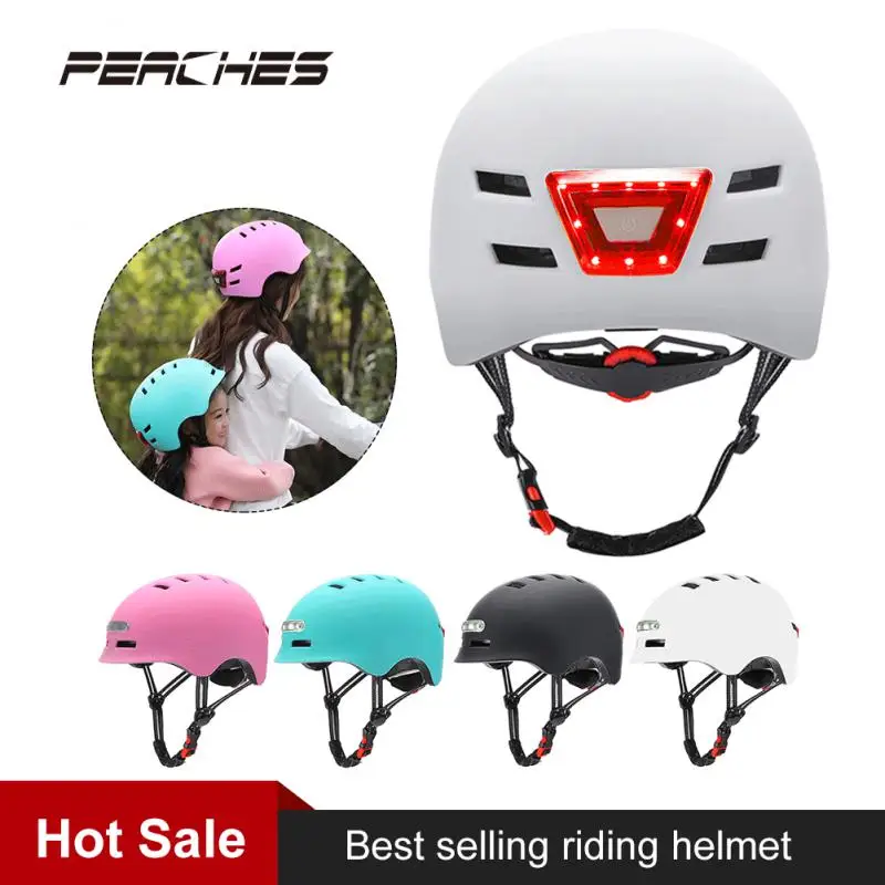 Ultralight Bicycle Helmet Integrally-molded Skating Helmet With LED Lighting Scooter Helmet Casco Ciclismo Cycling Equipment 
Ultralight Bicycle Helmet Integrally-molded Skating Helmet With LED Lighting Scooter Helmet Casco Ciclismo Cycling Equipment
