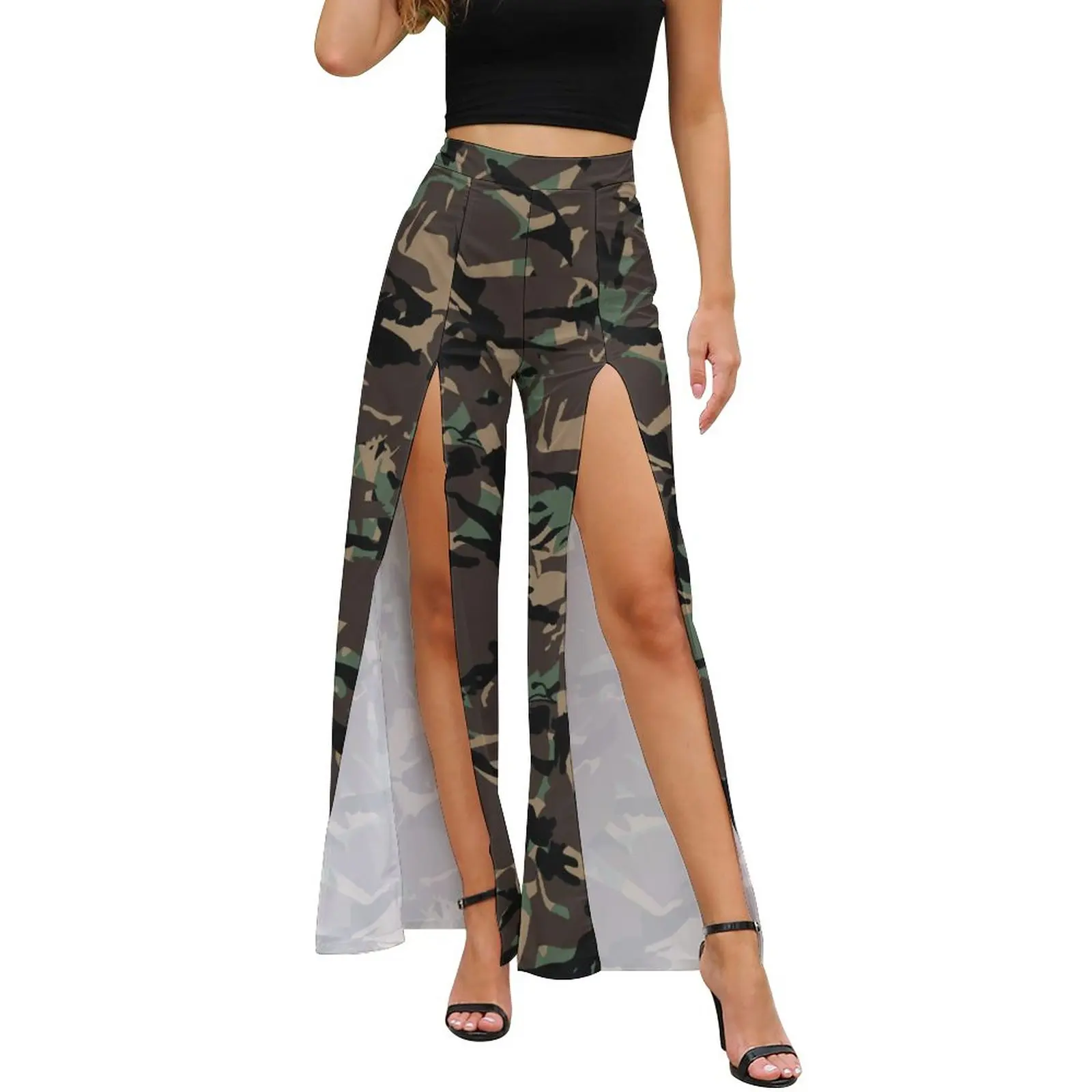 Camo Print Army Pants Ladies Sloth Camouflage Street Style Printed Trousers Slit Straight Night Club Wide Pants Birthday Gift
Camo Print Army Pants Ladies Sloth Camouflage Street Style Printed Trousers Slit Straight Night Club Wide Pants Birthday Gift