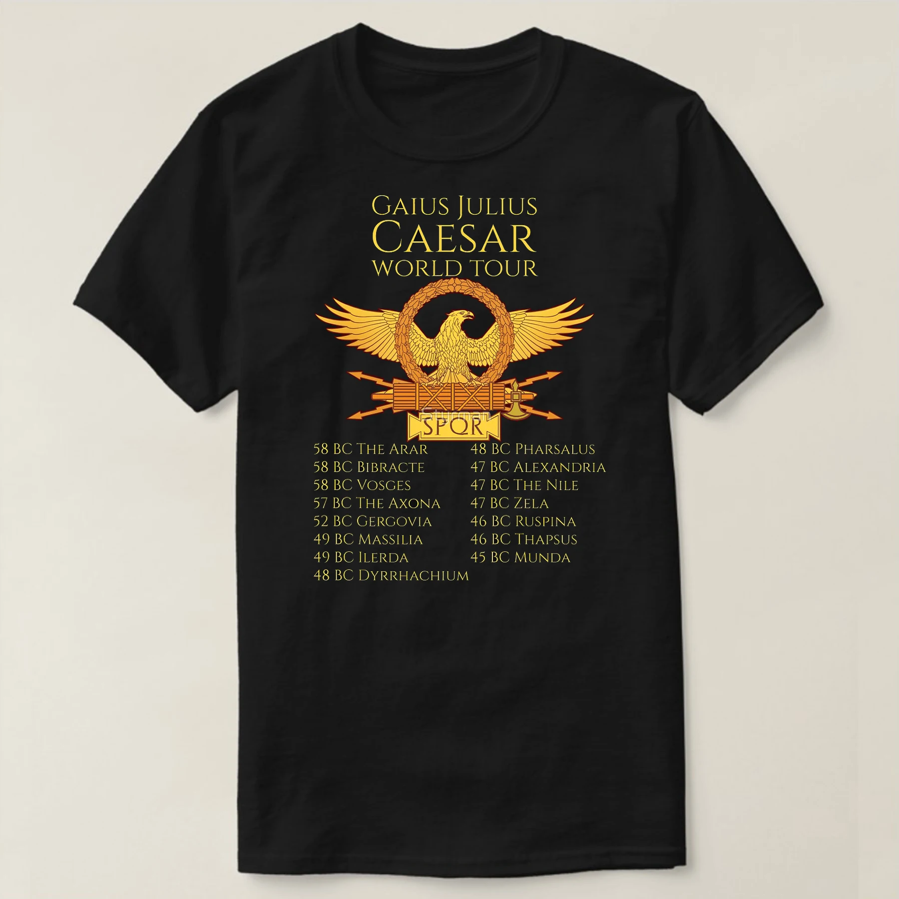 Roman Empire Gaius Julius Caesar World Tour T Shirt. High Quality Cotton, Loose, Big Sizes, Breathable Top, Casual T-shirt S-3XL
Roman Empire Gaius Julius Caesar World Tour T Shirt. High Quality Cotton, Loose, Big Sizes, Breathable Top, Casual T-shirt S-3XL