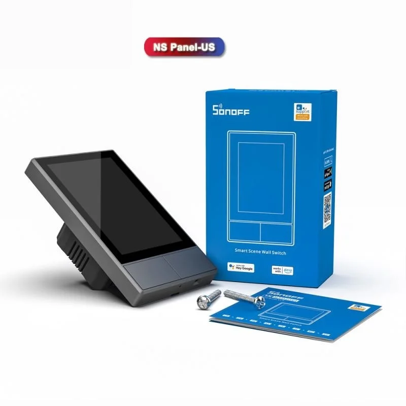 NEW WiFi Smart Scene Switch EU/US All-in-One Control Touch Screen Via Ewelink Voice Control Alexa Google Home Alice
NEW WiFi Smart Scene Switch EU/US All-in-One Control Touch Screen Via Ewelink Voice Control Alexa Google Home Alice