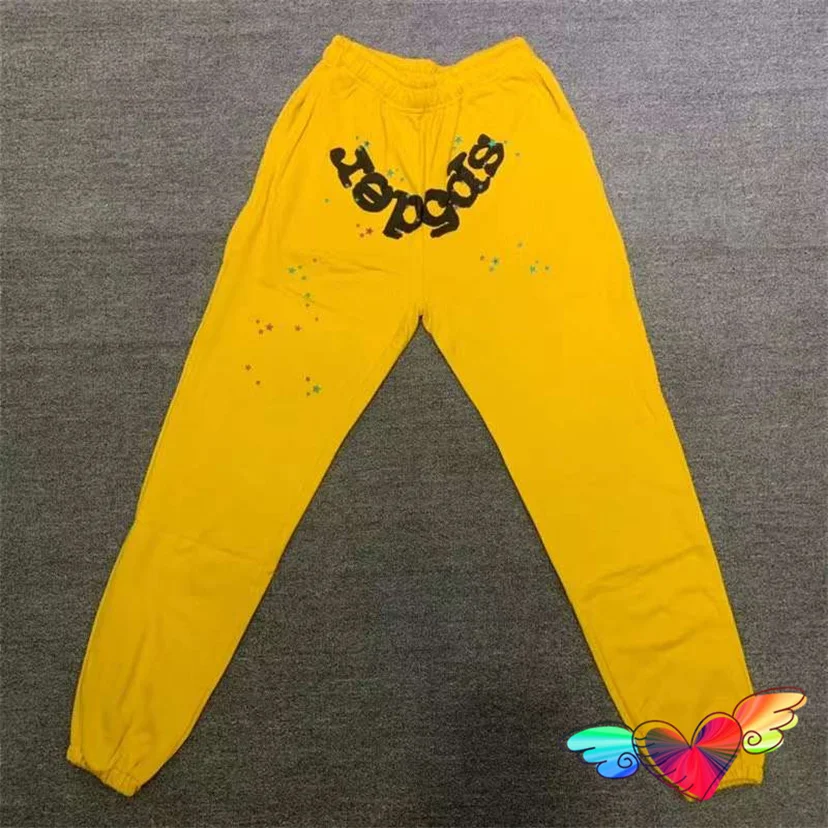 2023 Hip Hop Yellow Young Thug Spider Pants Men Women Foam Black Sp5der Pants Streetwear Cobweb Graphic 555555 Sweatpants
2023 Hip Hop Yellow Young Thug Spider Pants Men Women Foam Black Sp5der Pants Streetwear Cobweb Graphic 555555 Sweatpants