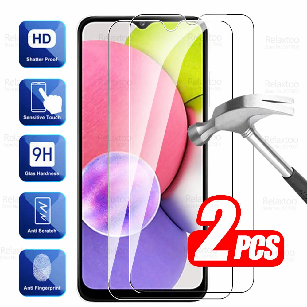 2pcs Tempered Glass For Samsung Galaxy A03s Glass Screen Protector Sumsung A 03s A03 03 S 2021 A037F A037M Cover Protective Film
2pcs Tempered Glass For Samsung Galaxy A03s Glass Screen Protector Sumsung A 03s A03 03 S 2021 A037F A037M Cover Protective Film