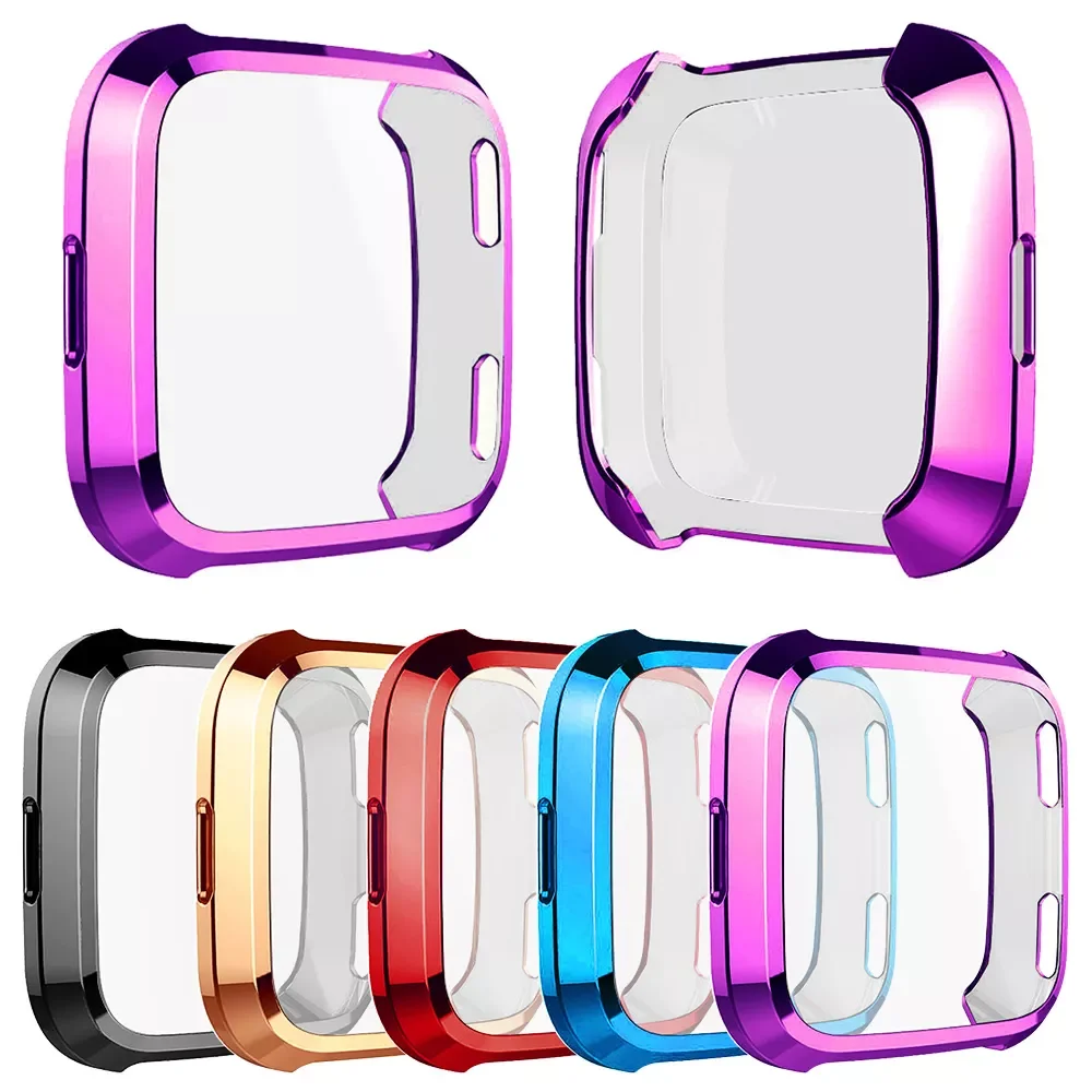 Colors Soft Screen Protector Case for Fitbit Versa 3 2 1/Sense/Versa Lite Watch Full Cover Lightweight TPU Bumper Accessories
Colors Soft Screen Protector Case for Fitbit Versa 3 2 1/Sense/Versa Lite Watch Full Cover Lightweight TPU Bumper Accessories