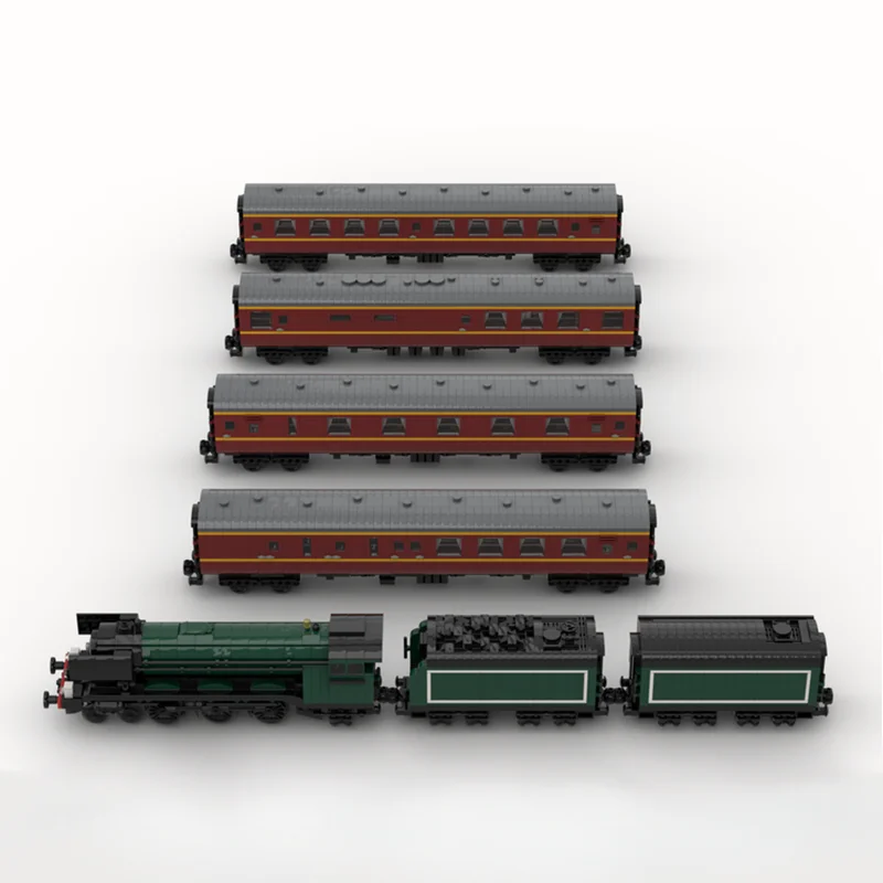 Конструктор MOC 6698 шт., летающий шотландский пассажирский поезд, зеленый, темно-красный, британская железная дорога, автобус, подарок на день ...
Конструктор MOC 6698 шт., летающий шотландский пассажирский поезд, зеленый, темно-красный, британская железная дорога, автобус, подарок на день ...