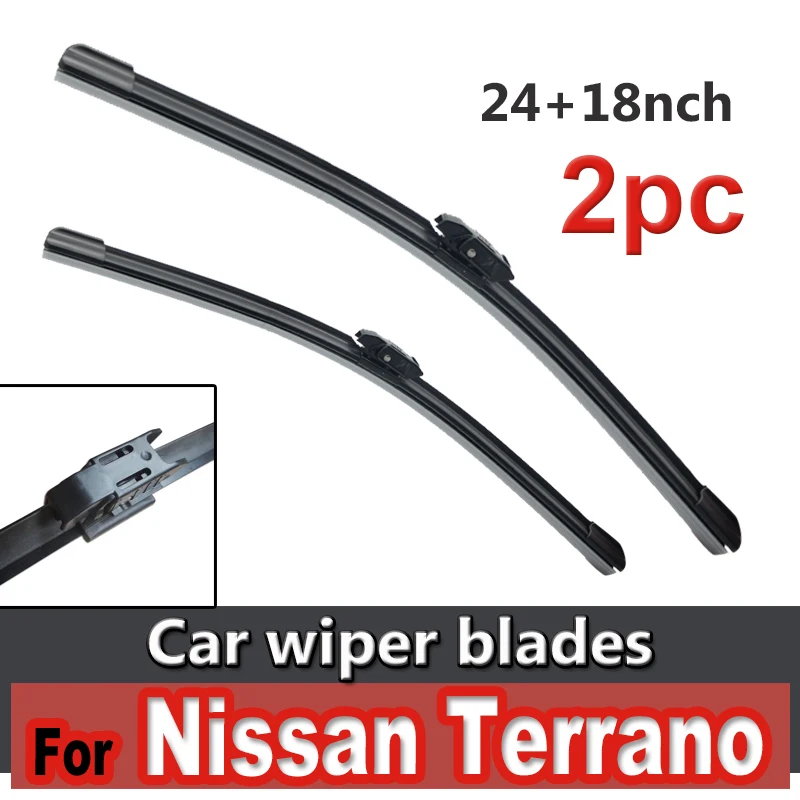 Wiper LHD RHD Front Wiper Blades For Nissan Terrano D10 2017 - 2023 Windshield Windscreen Window Car Rain Brushes 24"+18"
Wiper LHD RHD Front Wiper Blades For Nissan Terrano D10 2017 - 2023 Windshield Windscreen Window Car Rain Brushes 24"+18"