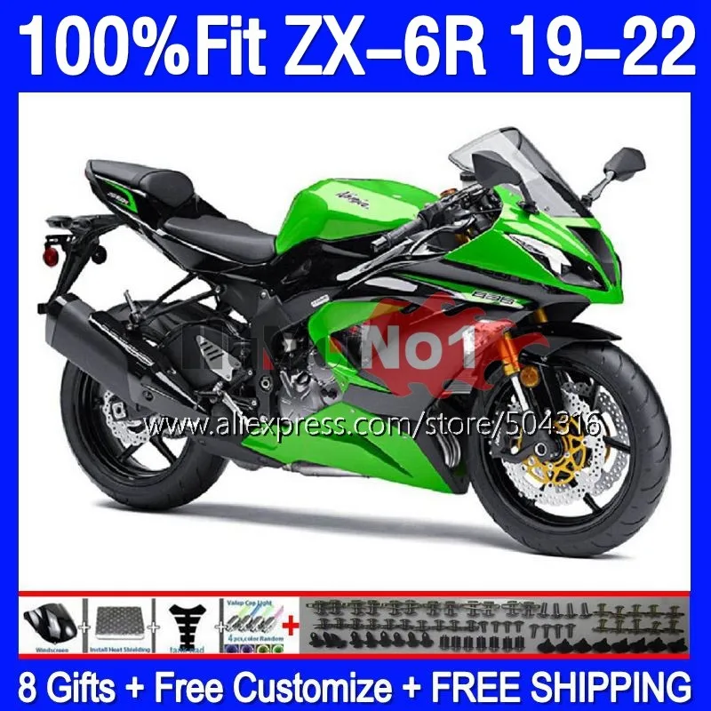 Injection For KAWASAKI NINJA ZX-6R ZX-636 ZX 6R 636 ZX636 177MC.0 ZX6R 19 20 21 600CC 2019 2020 2021 2022 Fairing Green Black
Injection For KAWASAKI NINJA ZX-6R ZX-636 ZX 6R 636 ZX636 177MC.0 ZX6R 19 20 21 600CC 2019 2020 2021 2022 Fairing Green Black