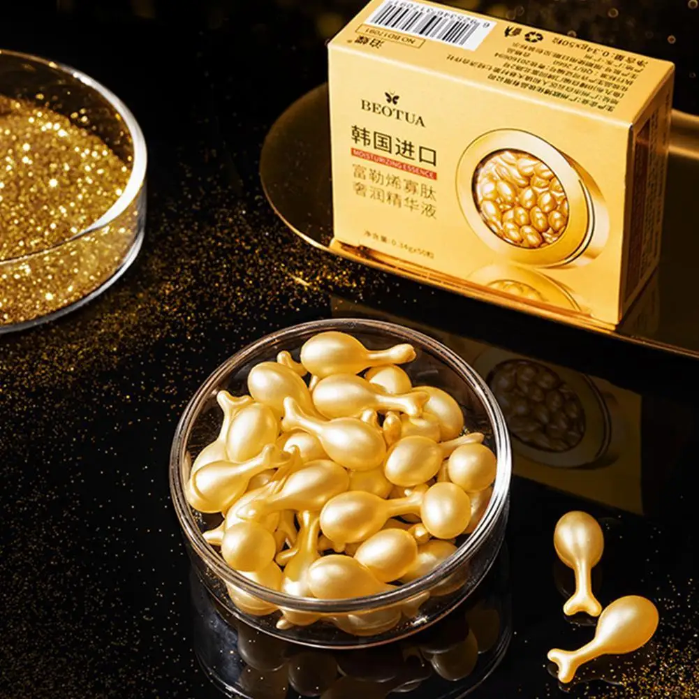 50 Grains Fullerene Oligopeptide Facial Essence Capsule Lifting Firming Anti-aging Whitening Sheep Placenta Face Skin Care Serum
50 Grains Fullerene Oligopeptide Facial Essence Capsule Lifting Firming Anti-aging Whitening Sheep Placenta Face Skin Care Serum