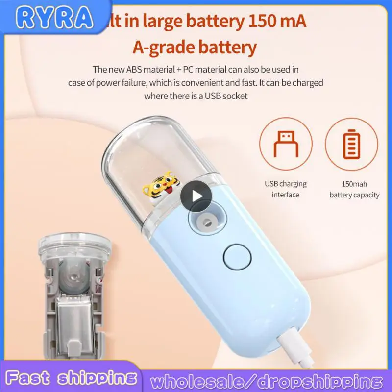 Портативный мини-увлажнитель для красоты, 1-10 шт., USB Перезаряжаемый небулайзер, инструменты для ухода за кожей лица, домашнее увлажнение
Портативный мини-увлажнитель для красоты, 1-10 шт., USB Перезаряжаемый небулайзер, инструменты для ухода за кожей лица, домашнее увлажнение