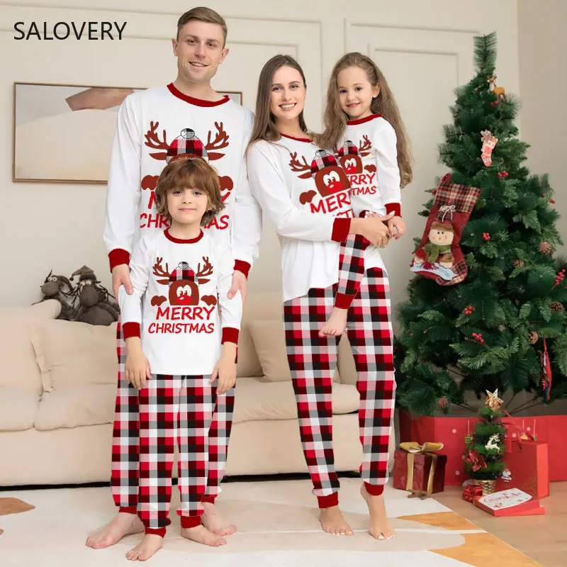 New Year's Xmas Look Clothes Soft Homewear Pyjamas Merry Christmas Family Pajamas Set Mother Father Kids Baby Matching Outfits
New Year's Xmas Look Clothes Soft Homewear Pyjamas Merry Christmas Family Pajamas Set Mother Father Kids Baby Matching Outfits