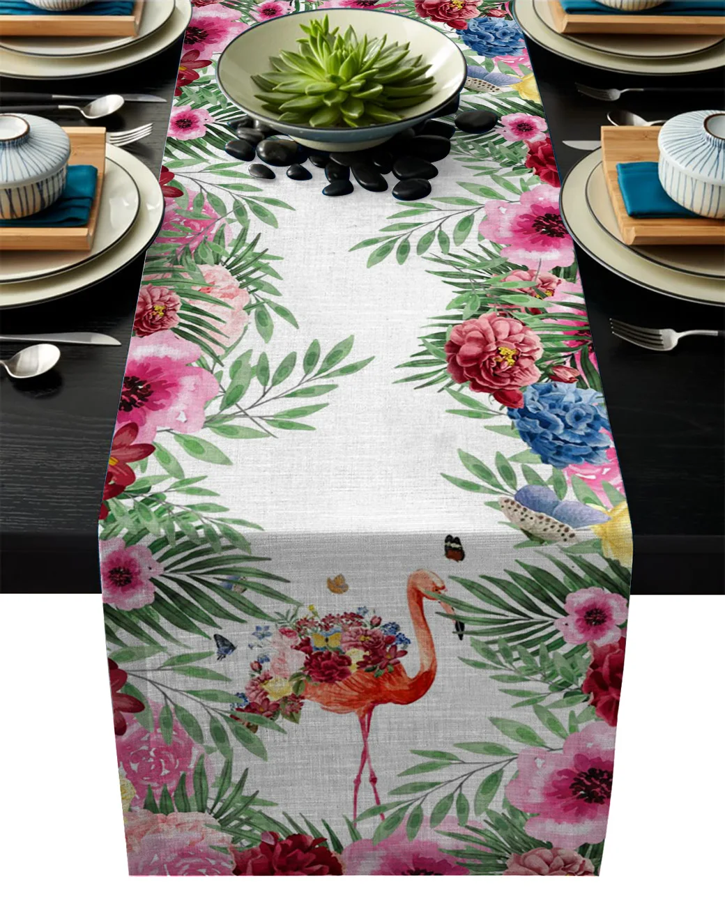 Summer Flamingo Butterfly Flower Multi Table Runner Modern Linen Cotton Table Flag Home Wedding Party Dinning Table Decor
Summer Flamingo Butterfly Flower Multi Table Runner Modern Linen Cotton Table Flag Home Wedding Party Dinning Table Decor