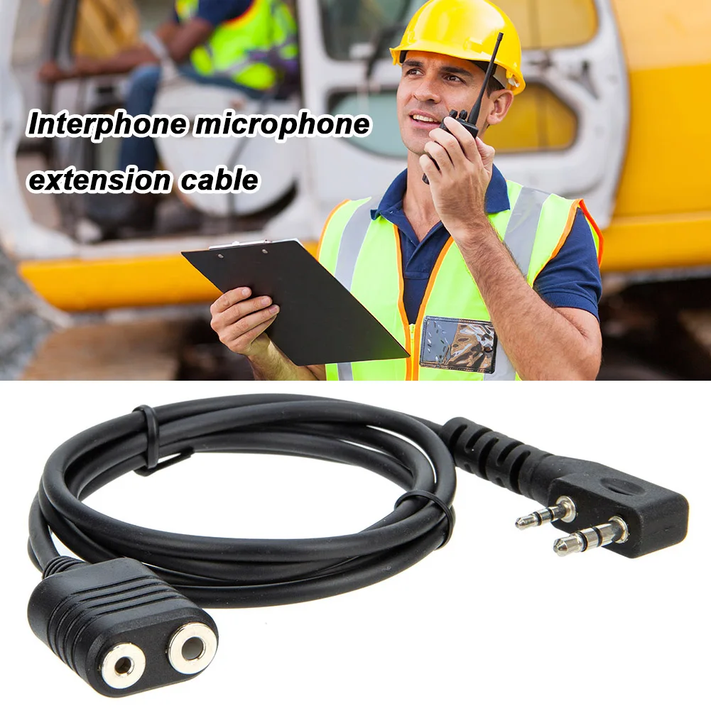 1m Walkie Talkie Extension Core 2-Pin K Type Microphone Headset Mic Cable Replacement Ham Radio Accessory for Baofeng UV-5R 888S
1m Walkie Talkie Extension Core 2-Pin K Type Microphone Headset Mic Cable Replacement Ham Radio Accessory for Baofeng UV-5R 888S
