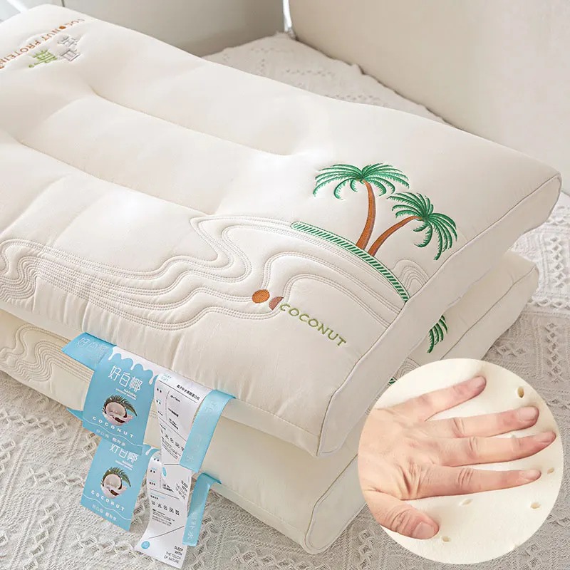 Подушка из натурального латекса с принтом кокосовой пальмы, 1 шт.
Подушка из натурального латекса с принтом кокосовой пальмы, 1 шт.