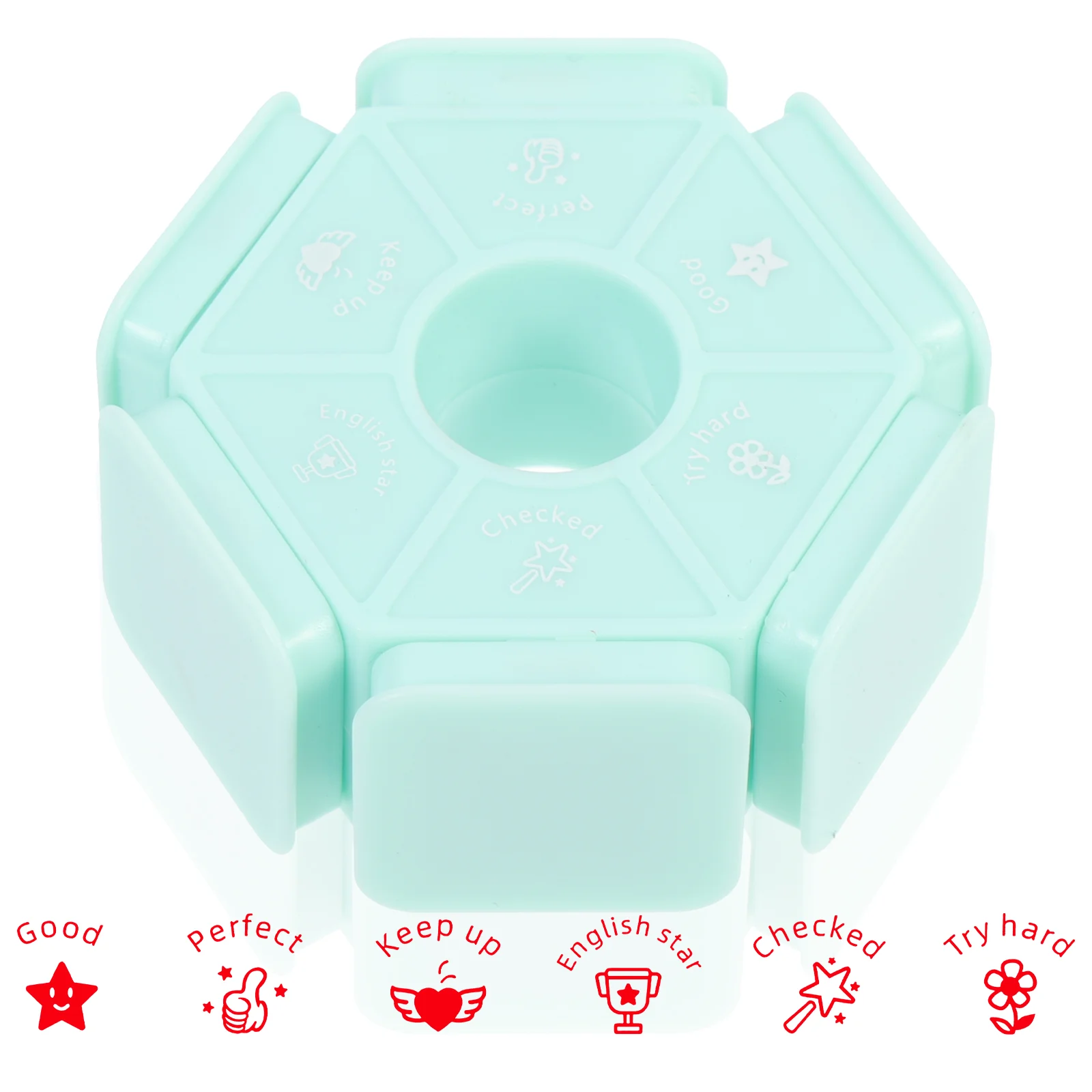 School Small Portable Comment Multi-side Teacher Stamper Teacher Supply Small Stamp Household Stamper for Teacher School Comment
School Small Portable Comment Multi-side Teacher Stamper Teacher Supply Small Stamp Household Stamper for Teacher School Comment