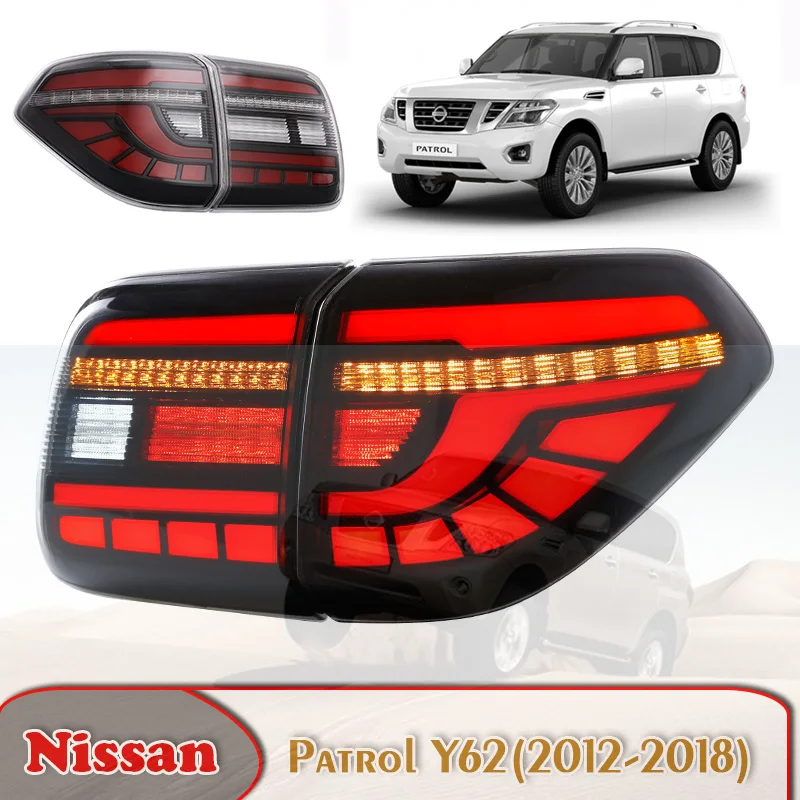For Nissan Patrol (2012-2018) Tail Light Assembly Modification New Patrol Y62 LED Steering Light Guide Brake/Fog/Reversing Light
For Nissan Patrol (2012-2018) Tail Light Assembly Modification New Patrol Y62 LED Steering Light Guide Brake/Fog/Reversing Light
