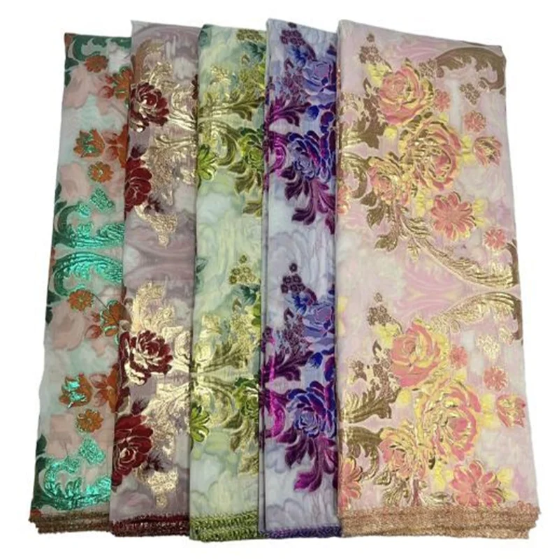 Purple African Tulle Lace Fabrics 5 Yards 2023 Green Nigerian Gild Jacquard Brocade Lace High Quality For Party Wedding Cloth
Purple African Tulle Lace Fabrics 5 Yards 2023 Green Nigerian Gild Jacquard Brocade Lace High Quality For Party Wedding Cloth