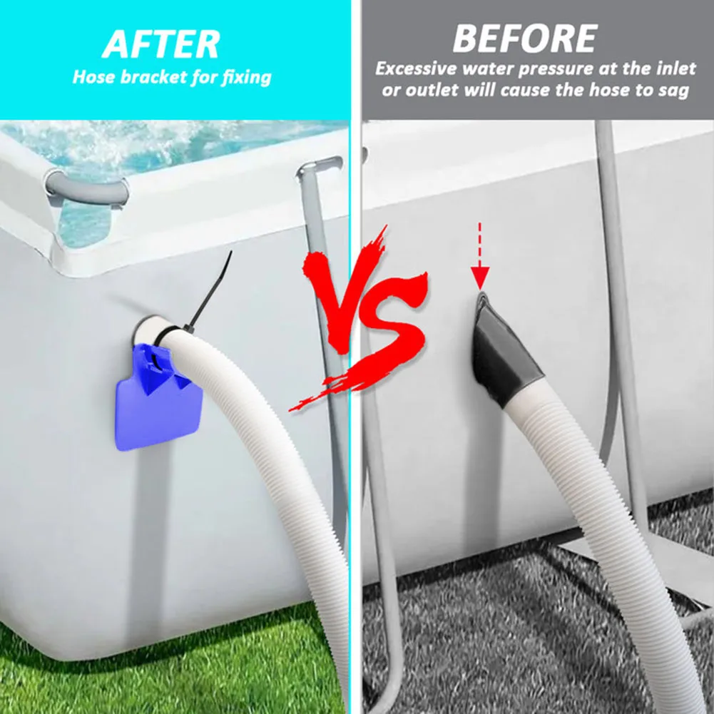 Pipe Fixing Holder Swimming Pool Water Pipe Bracket Garden Outdoor Swimming Pool Hose Fixed Tool Soft Tube Support Holder
Pipe Fixing Holder Swimming Pool Water Pipe Bracket Garden Outdoor Swimming Pool Hose Fixed Tool Soft Tube Support Holder