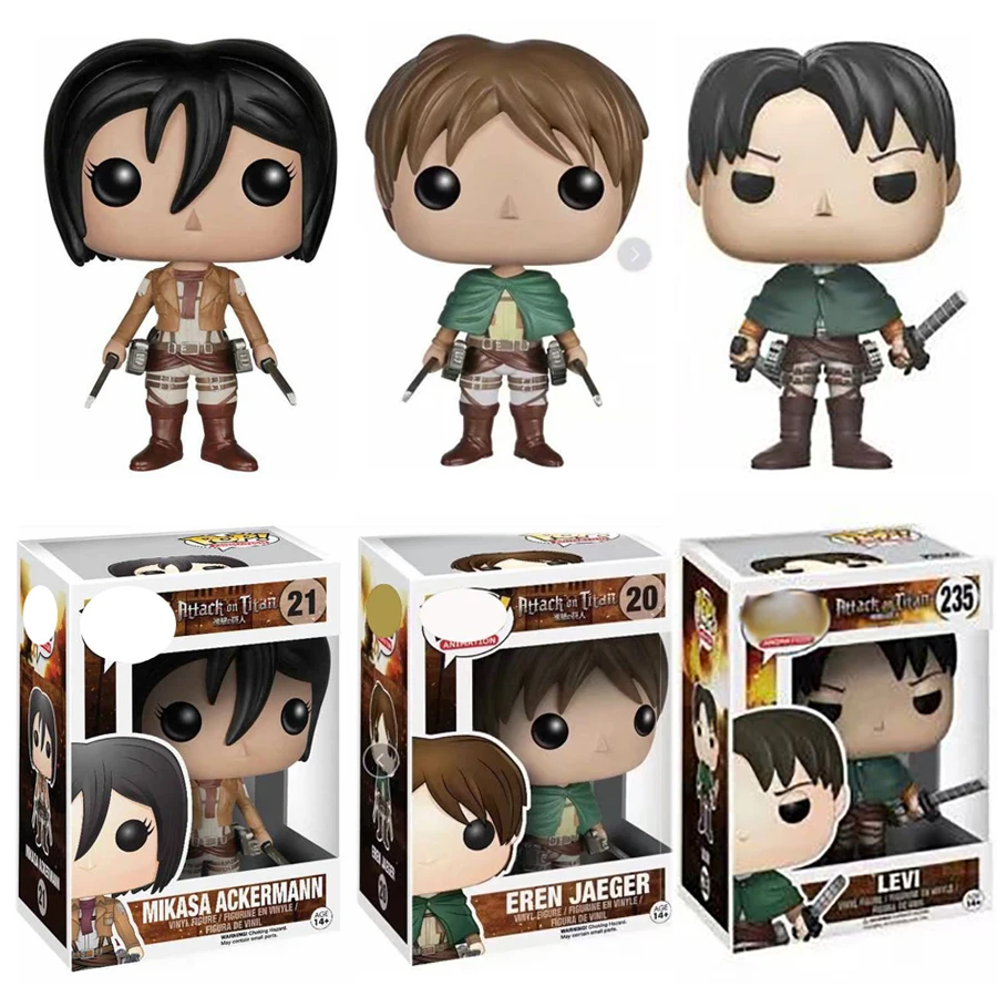 Nendoroid Attack on Titan Figure 21 Mikasa 20 Eren Jaeger Ackerman 235 239 Levi Action Figures Model Toy Christmas Gift
Nendoroid Attack on Titan Figure 21 Mikasa 20 Eren Jaeger Ackerman 235 239 Levi Action Figures Model Toy Christmas Gift
