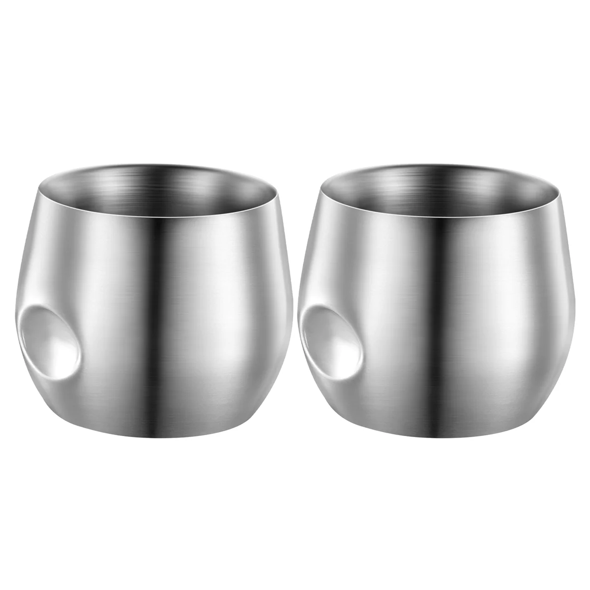 Stainless Steel Espresso Cups 2Pcs, 150Ml Double Wall Insulated Unbreakable Tumbler Small Cup for Outdoor Picnics Party
Stainless Steel Espresso Cups 2Pcs, 150Ml Double Wall Insulated Unbreakable Tumbler Small Cup for Outdoor Picnics Party