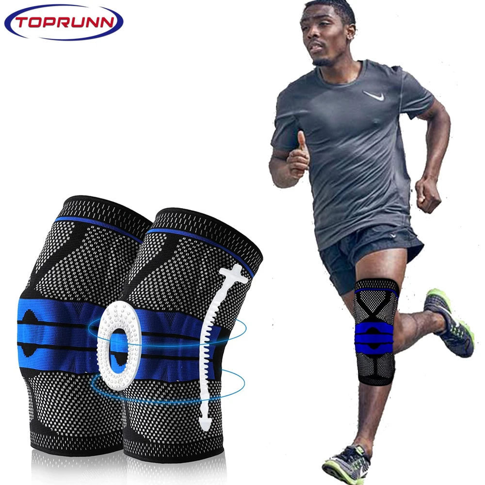 Knee Compression Sleeve,Knee Brace Wraps Stabilizer with Silicone Gel & Spring Support, Knee Protector for Meniscus Tear Running
Knee Compression Sleeve,Knee Brace Wraps Stabilizer with Silicone Gel & Spring Support, Knee Protector for Meniscus Tear Running