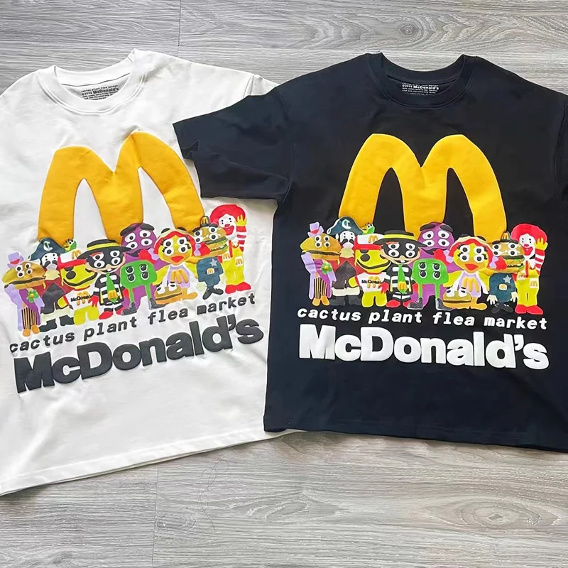 Summer New Cactus Jack T-shirt Fashion Creative Personality Cartoon Character Foaming Printed Men Women Short Sleeve T Shirt
Summer New Cactus Jack T-shirt Fashion Creative Personality Cartoon Character Foaming Printed Men Women Short Sleeve T Shirt